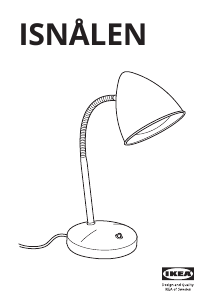 Brugsanvisning IKEA ISNALEN Lampe