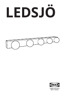 Kasutusjuhend IKEA LEDSJO Lamp