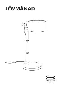Handleiding IKEA LOVMANAD Lamp