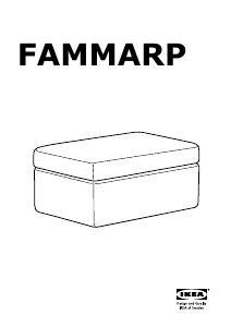 Руководство IKEA FAMMARP Скамейка для ног