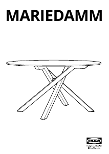 Priručnik IKEA MARIEDAMM Blagovaonski stol