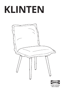 Priručnik IKEA KLINTEN Stolica