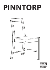 Návod IKEA PINNTORP Stolička