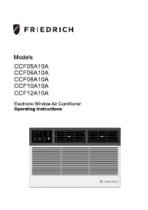 Handleiding Friedrich CCF08A10A Airconditioner