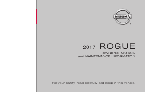 Manual Nissan Rogue (2017)