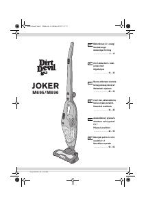 Käyttöohje Dirt Devil M695 Joker Pölynimuri