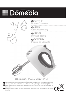 Handleiding Domédia HM860 Handmixer