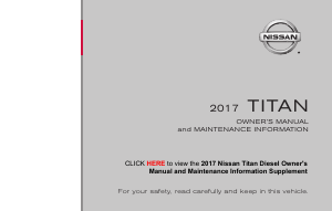 Manual Nissan Titan (2017)