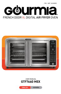 Manual Gourmia GTF7660MEX Oven