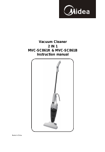 Manual Midea MVC-SC861R Vacuum Cleaner