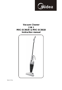 说明书 美的 MVC-SC861B 吸尘器