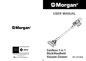 Manual Morgan MVC-CHS198DB Vacuum Cleaner