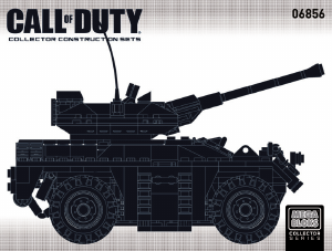 Mode d’emploi Mega Bloks set 6856 Call of Duty APC invasion