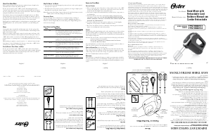Manual de uso Oster FPSTHM0151 Batidora de varillas