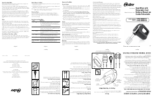 Handleiding Oster FPSTHM0152 Handmixer