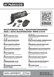 Manuale Parkside IAN 499895 Utensile multifunzione