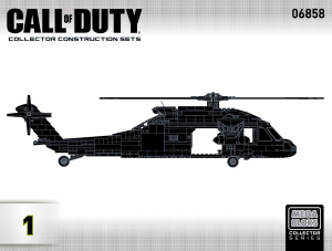 Manual de uso Mega Bloks set 6858 Call of Duty Heavy lift copter