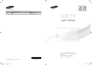 说明书 三星 UA22F5000AJ LED电视