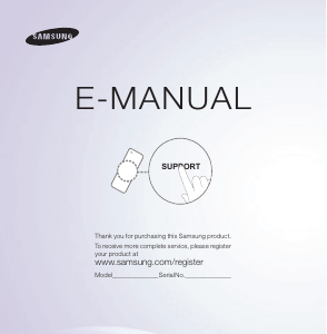 Manual Samsung UA46EH6000J LED Television