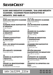 Manuale SilverCrest IAN 365299 Scanner per pellicole