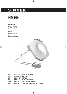 Handleiding Singer HM300 Handmixer