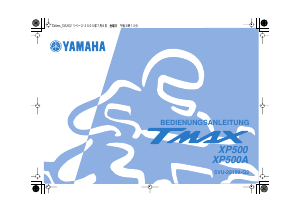 Bedienungsanleitung Yamaha XP500 (2006) Roller