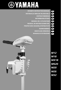 Handleiding Yamaha M12 (2023) Buitenboordmotor