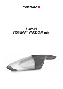 Instrukcja Systemat EL8949 Odkurzacz ręczny