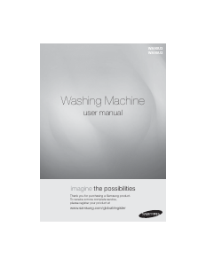 Handleiding Samsung WA90U3WEC Wasmachine