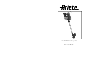 Használati útmutató Ariete 2722 Porszívó