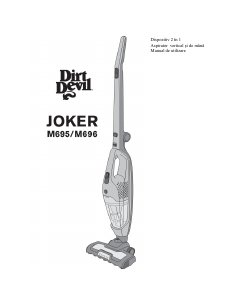 Manual Dirt Devil M695 Joker Aspirator