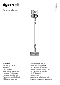 Kullanım kılavuzu Dyson V8 Absolute Elektrikli süpürge