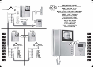 Mode d’emploi Elro VD58 Interphone