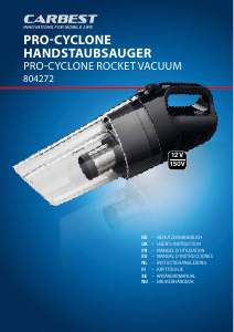 Manual Carbest 801272 Handheld Vacuum