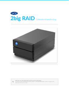 Handleiding LaCie 2big RAID Hard drive dock