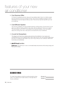 Handleiding Samsung AM028FNTDEH/EU Airconditioner