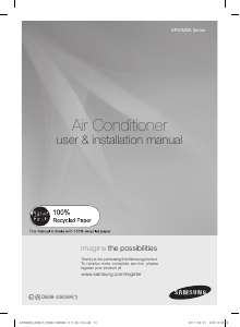Manual Samsung AP30M0AN Air Conditioner