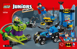 Mode d’emploi Lego set 10724 Juniors 10724 Batman et Superman contre Lex Luthor