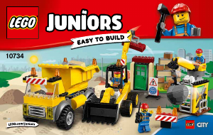 Manual Lego set 10734 Juniors Demolition site