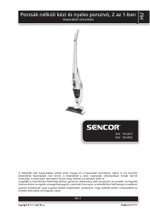 Használati útmutató Sencor SVC 7612VT Porszívó