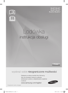 Instrukcja Samsung RL39TJCTS1/XEO Lodówko-zamrażarka