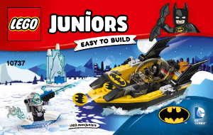 Instrukcja Lego set 10737 Juniors Batman kontra Mr. Freeze