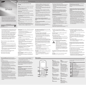 Manual Samsung GT-E1205M Mobile Phone