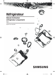 Mode d’emploi Samsung RR39M7105S9 Réfrigérateur