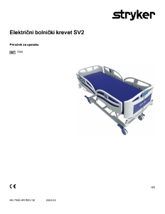 Priručnik Stryker SV2 Bolnički krevet