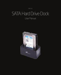 Handleiding Xcellon HDD-01 Hard drive dock