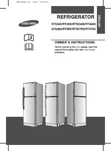 Manual Samsung RT2BSDTS2 Fridge-Freezer