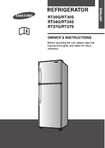 Manual Samsung RT30SSPN1/XSH Fridge-Freezer