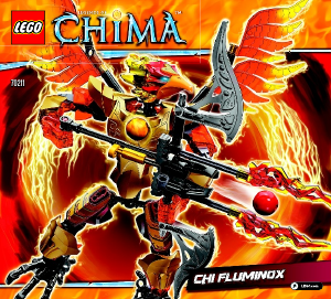 Manual de uso Lego set 70211 Chima Chi Fluminox