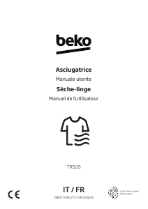 Manuale BEKO TR520 Asciugatrice